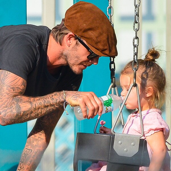 David Beckham gets a 'Minions' tattoo for Harper