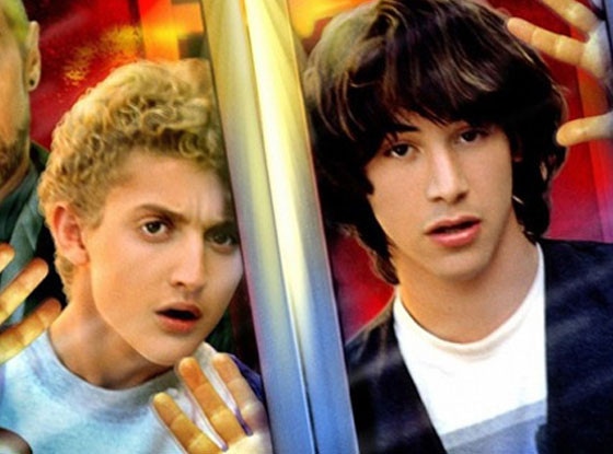 Bill & Ted's Excellent Adventure, Keanu Reeves, Alex Winter