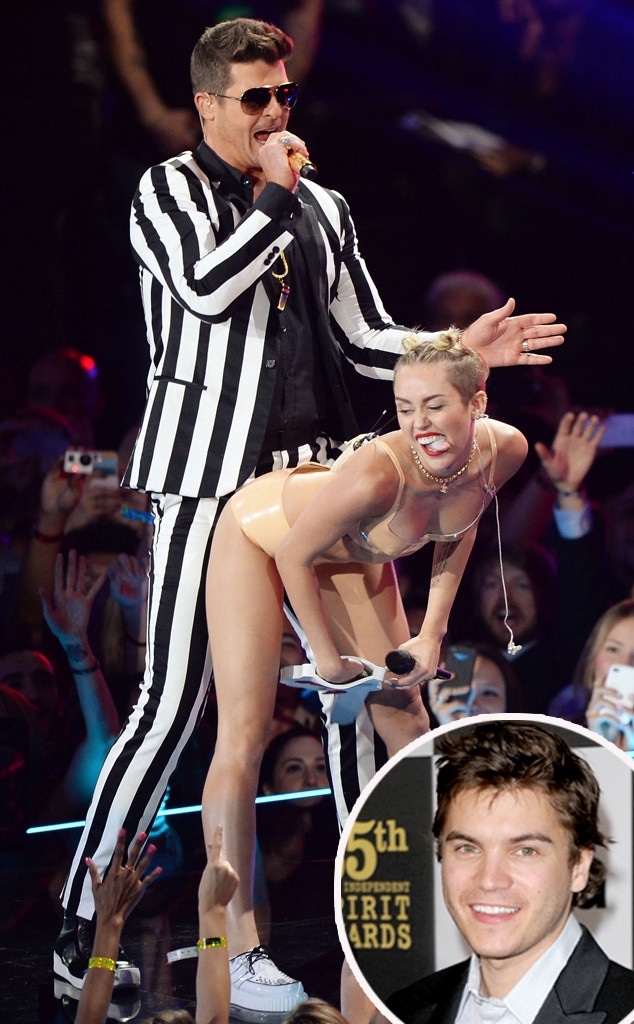 Miley Cyrus, Emile Hirsch, Twerking, VMA