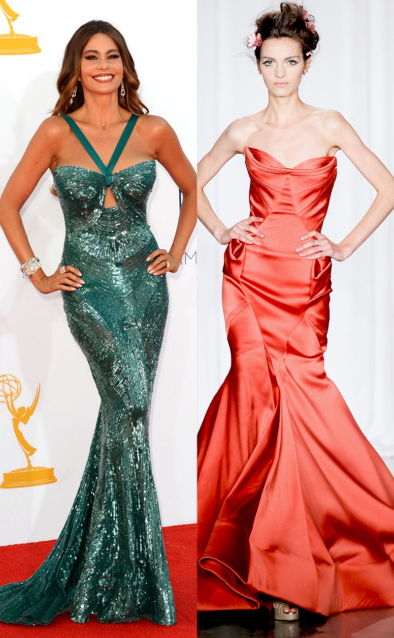 Emmy Awards, Sofia Vergara, Zac Posen