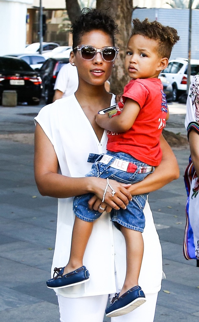 Alicia Keys & Egypt from The Big Picture: Today's Hot Photos | E! News