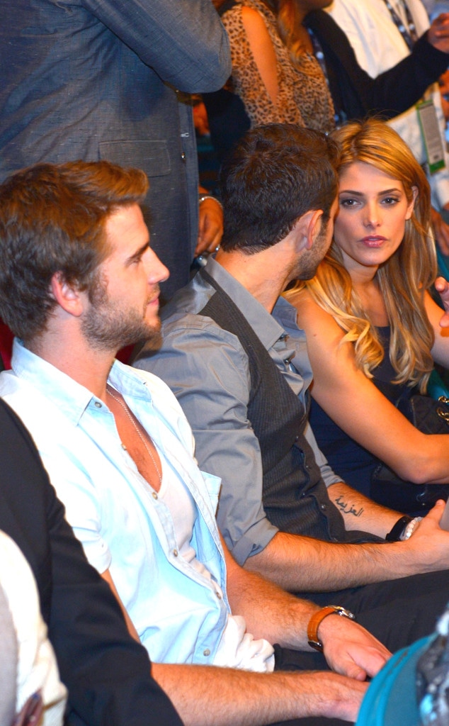 Liam Hemsworth, Ashley Greene, Boxing Fight