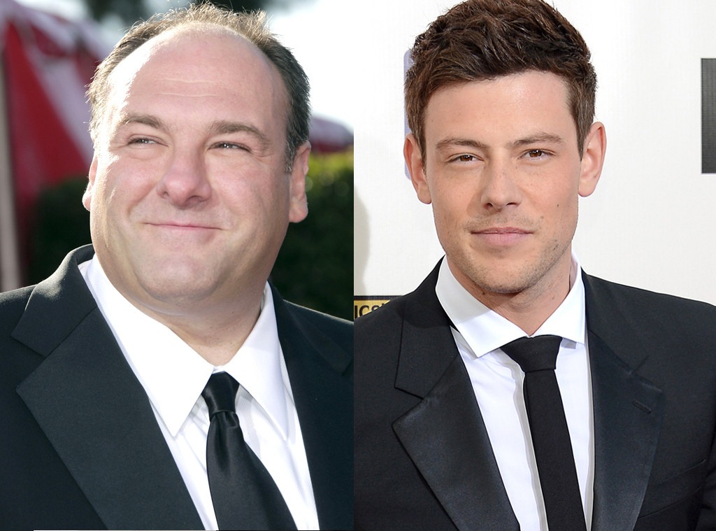 James Gandolfini, Cory Monteith