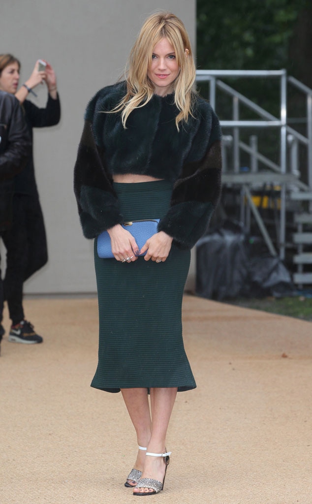 Sienna Miller, London Fashion Week