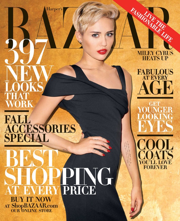 Miley Cyrus, Harper's Bazaar
