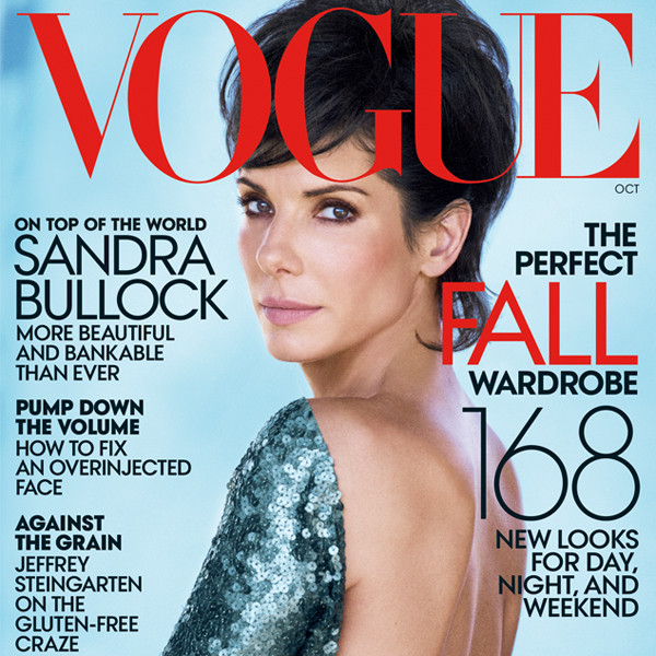 Sandra Bullock Flaunts Cropped Cut for Vogue - E! Online