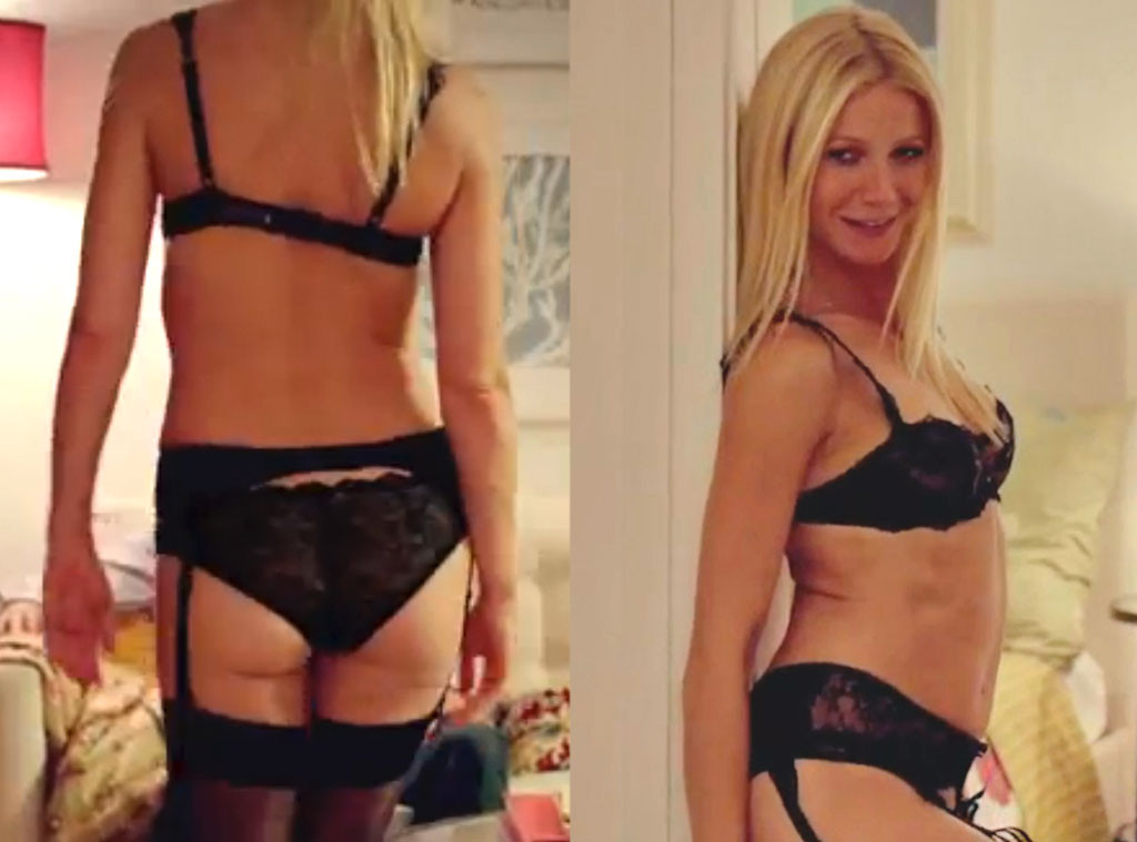 Exclusive Gwyneth Talks Sexy Stripping In Lingerie E Online