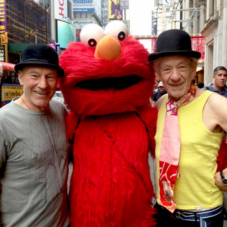 Sir Patrick Stewart, Sir Ian McKellan