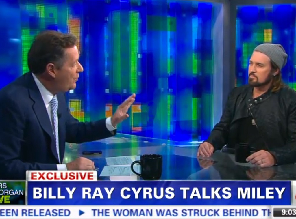 Billy Ray Cyrus, Piers Morgan