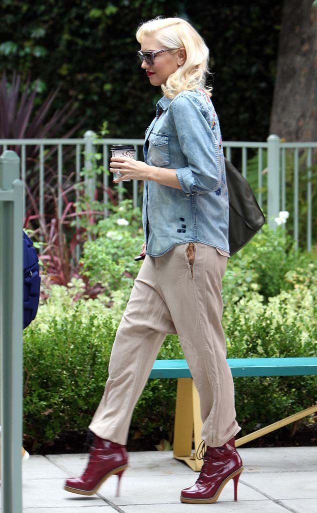 School Days from Gwen Stefani's Pregnancy Pictures E! News
