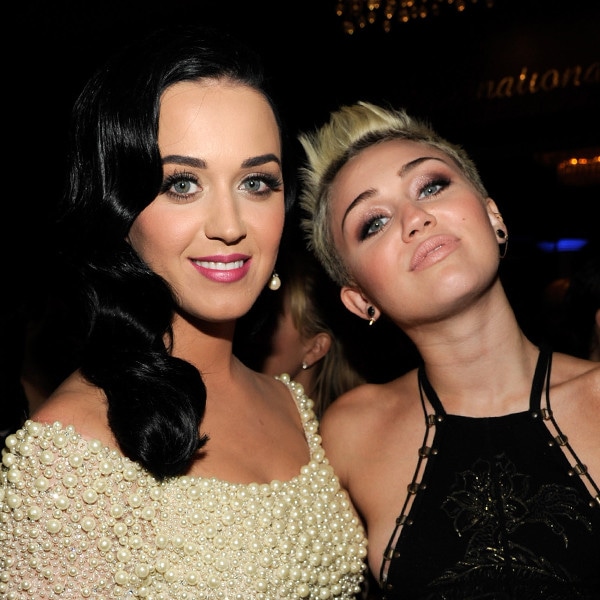  Katy Perry, Miley Cyrus