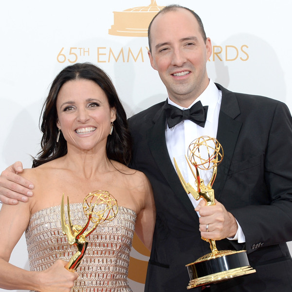 Julia Louis-Dreyfus and Tony Hale's Cute Moment at the Emmys, image size:1200x1200