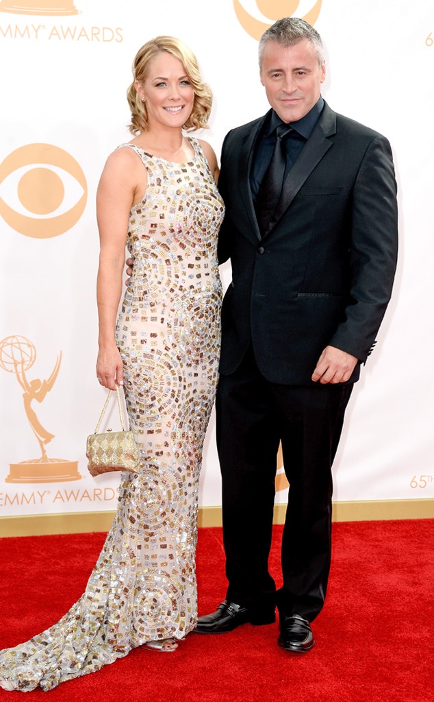Matt LeBlanc, Andrea Anders, Emmy Awards, 2013