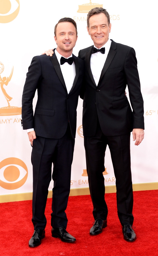 Aaron Paul, Bryan Cranston, Emmy Awards, 2013