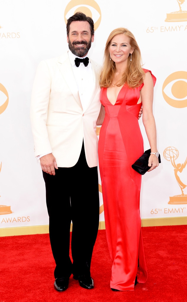 Jon Hamm & Jennifer Westfeldt from 2013 Emmys: Cutest Couples | E! News