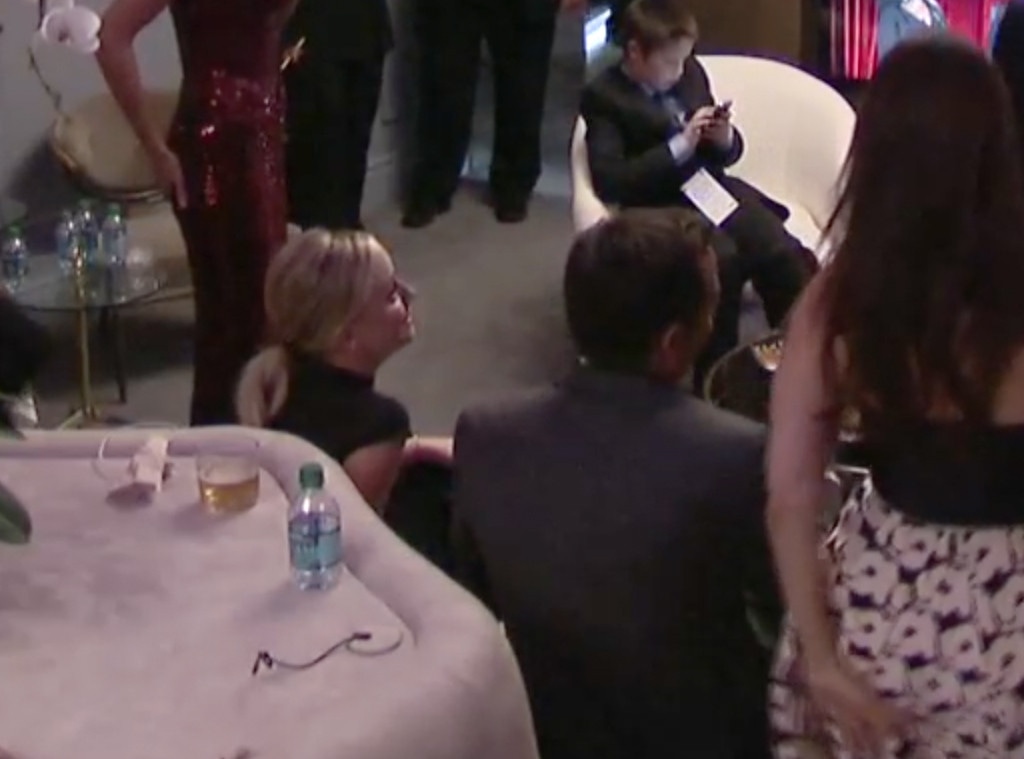 Amy Poehler, Will Arnett, Backstage Emmy awards