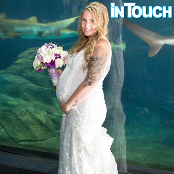 Pregnant Kailyn Lowry S Wedding Dress See The Pics E Online