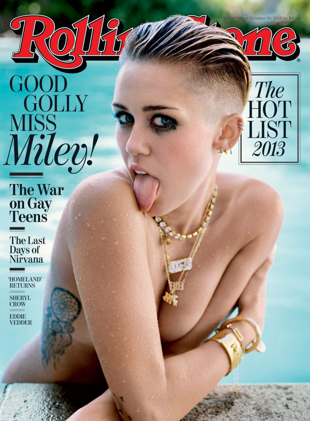 Miley Cyrus Gets Naked for Rolling Stone, Weighs 108 Lbs. - E! Online