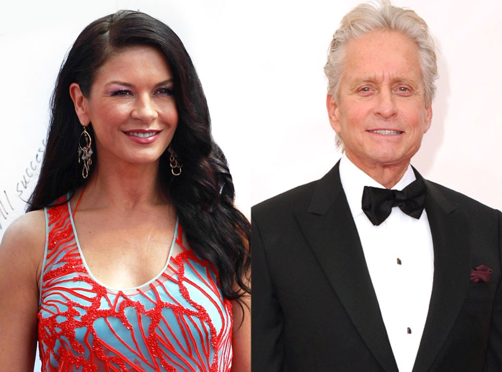 Catherine Zeta-Jones, Micahel Douglas