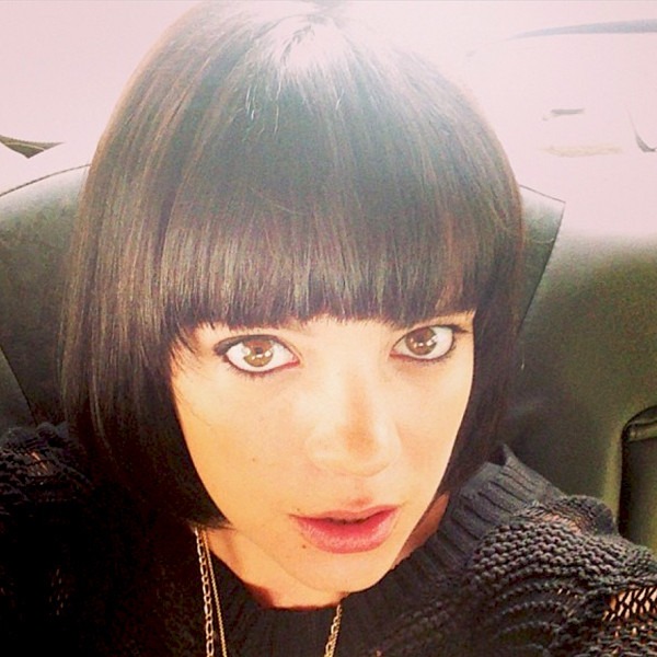Lily Allen's Bob with Bangs Hairstyle is Back—See the Pic 