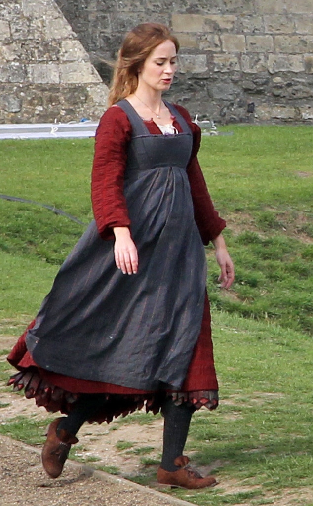 Emily Blunt, Into The Woods BTS