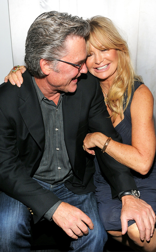 Photos From Goldie Hawn Kurt Russell Romance Rewind E Online