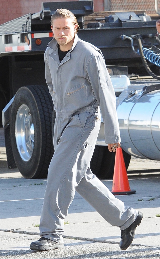 Charlie Hunnam Wears 1 of 50 Shades of Grey! - E! Online