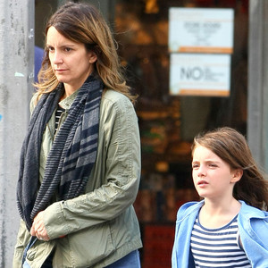 Tina Fey Goes Without Makeup With Daughter Alice—Check Out