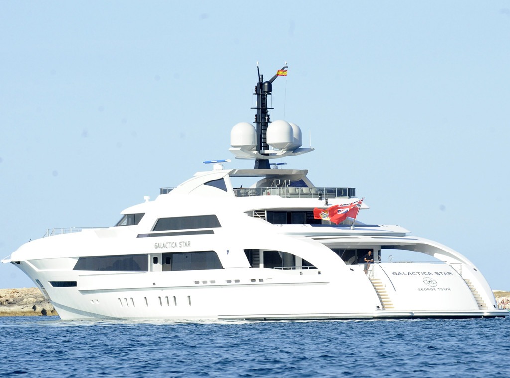 pictures of celebrities yachts