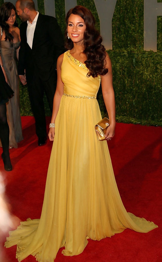 Vanity Fair Oscar Party 2009 from Alicia Keys' Best Looks E! News