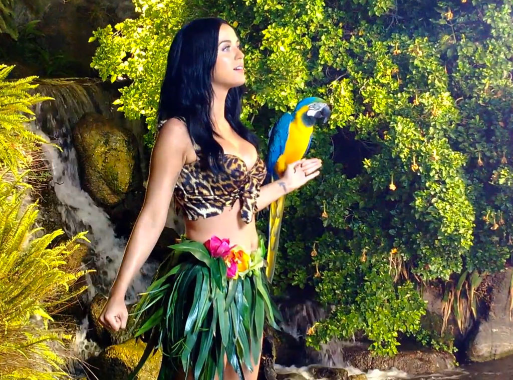 Go Behind the Scenes of Katy Perry's "Roar"! - E! Online - CA