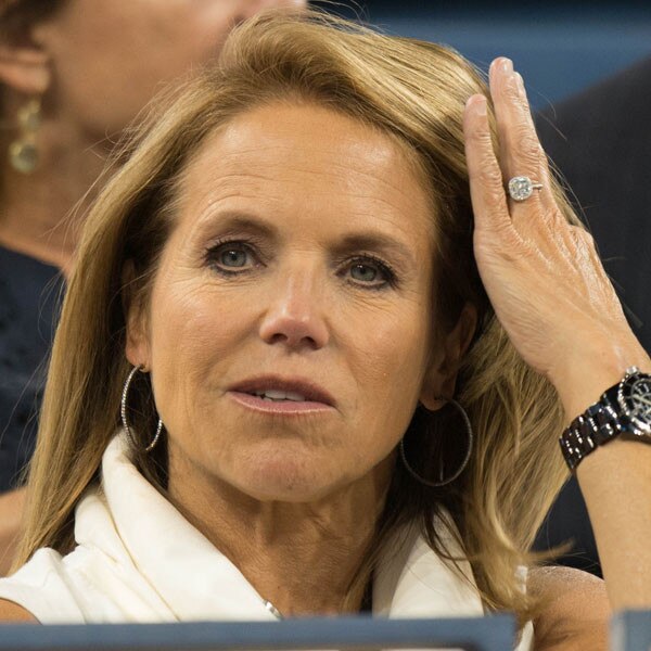 Katie Couric Shows Off Giant Engagement Ring