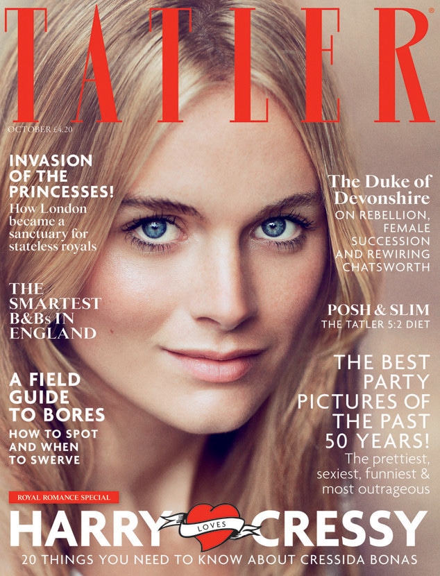 Cressida Bonas, Tatler Cover