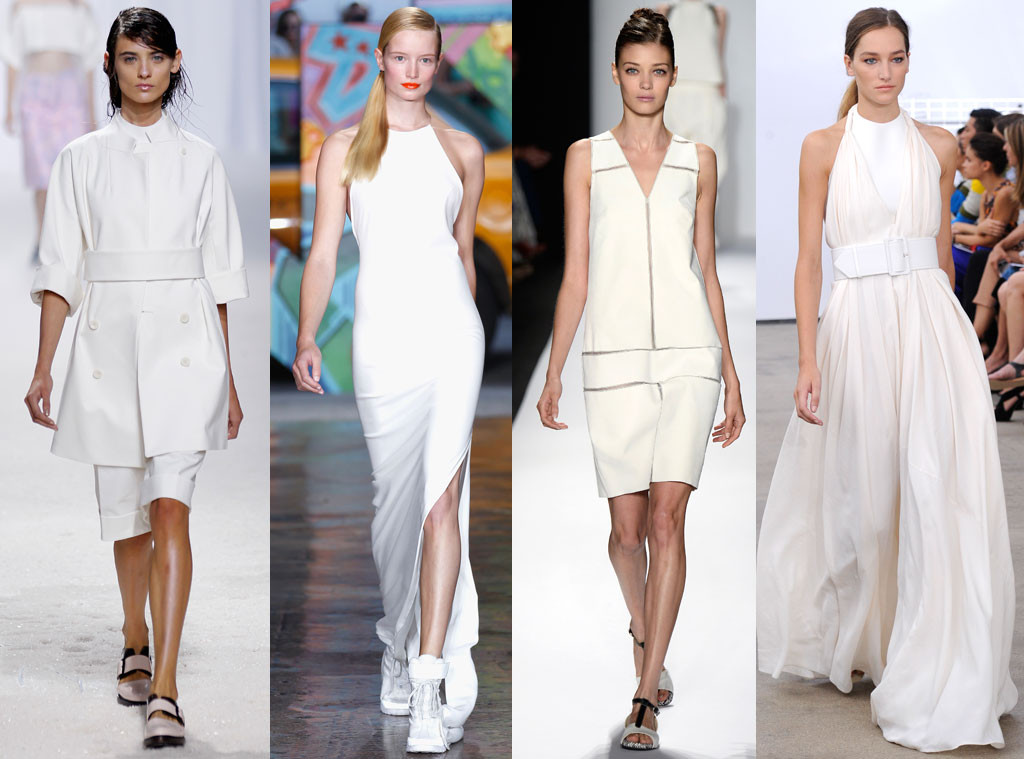 White Hot from Spring 2014 Trends From New York Fashion Week | E! News