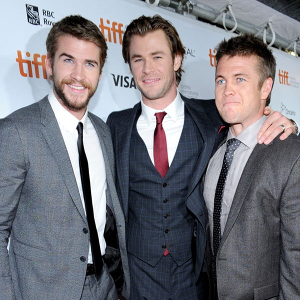 Hemsworth Brothers Hit The Red Carpet For Rush Premiere - E! Online - AU