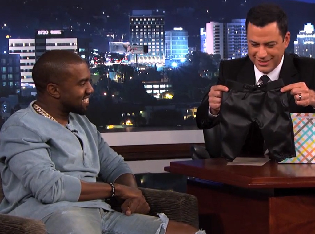 Kanye West, Jimmy Kimmel Live, Leather