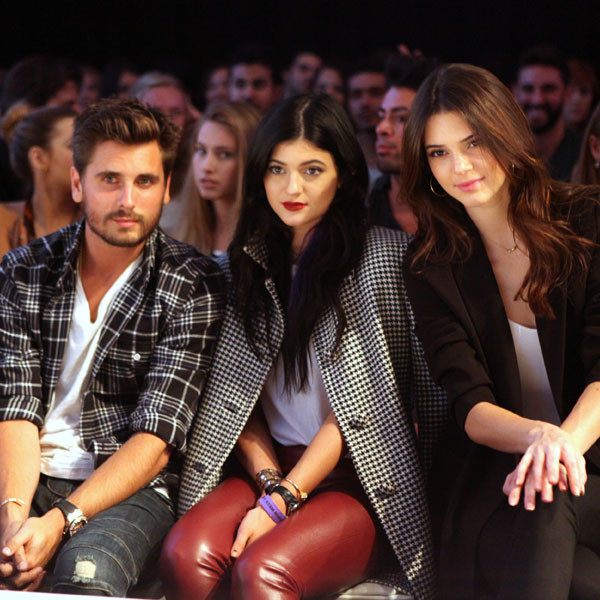 Scott Disick, Kendall and Kylie Jenner Flipped Off During Runway Show? \, image size:1200x1200