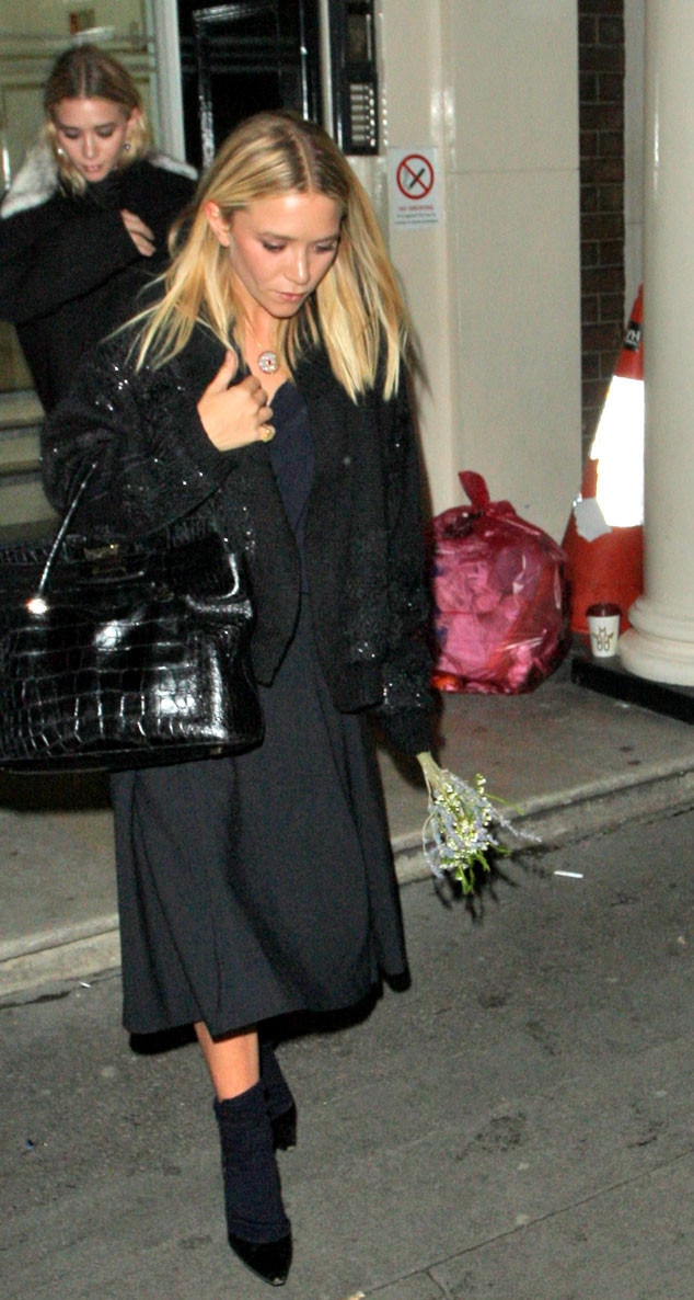 Mary-Kate and Ashley Olsen Visit London Nightclubs, While Elizabeth ...