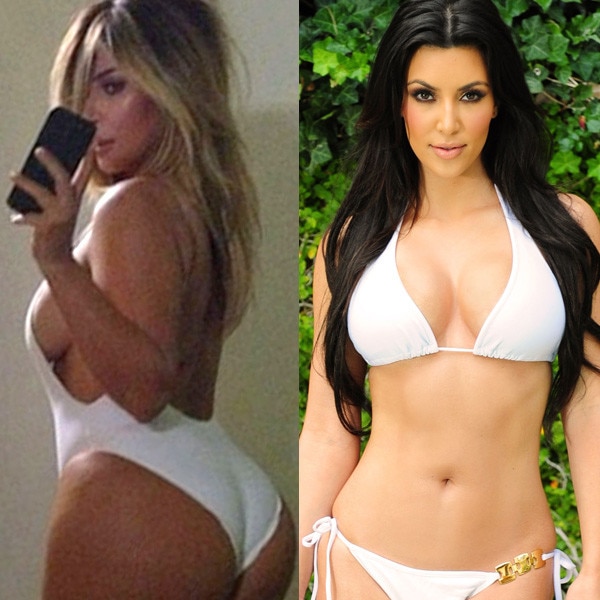 Kim K s White Bathing Suits Which Is Your Favorite