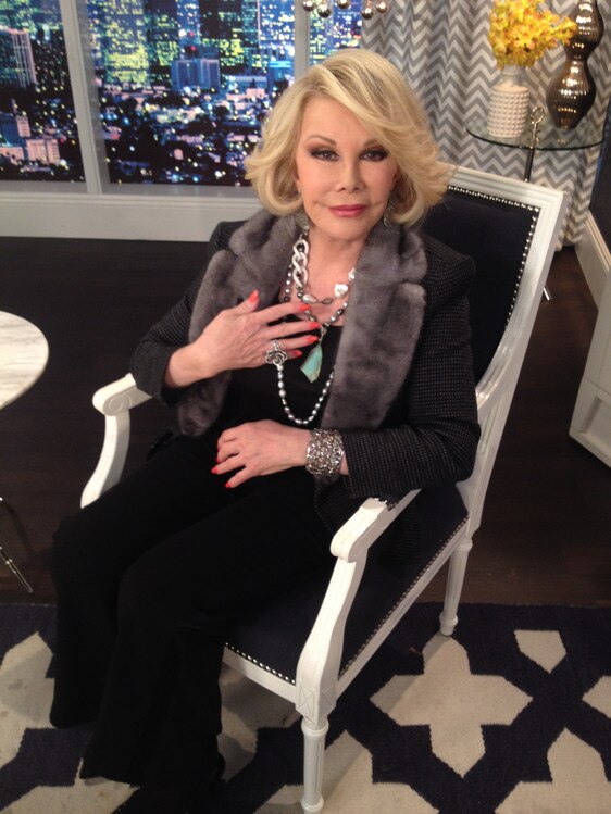 Joan Rivers from Fashion Police What We're Wearing E! News