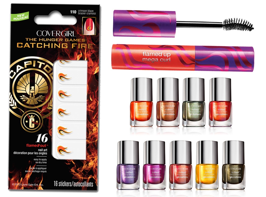 Catching Fire CoverGirl makeup