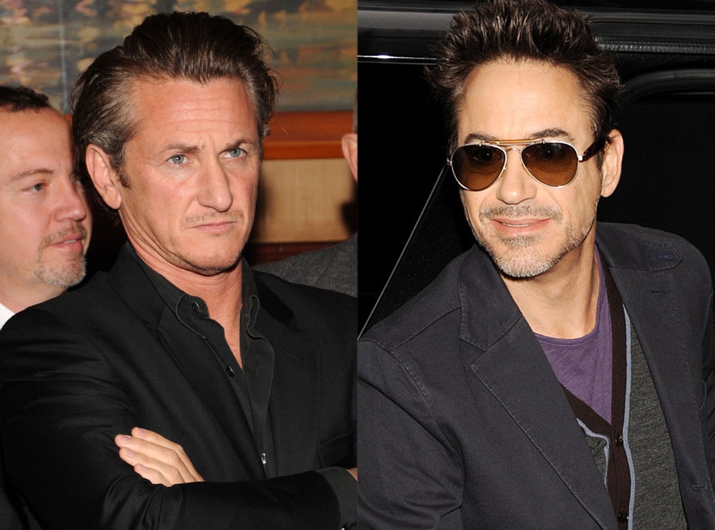 Sean Penn & Robert Downey Jr. from Celebrity Classmates | E! News