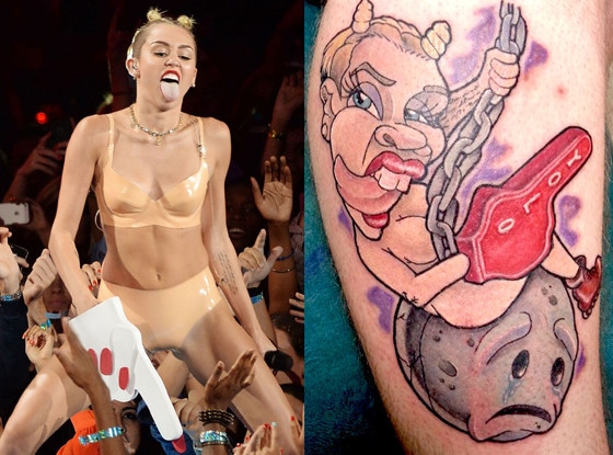 Miley Cyrus, Tattoo
