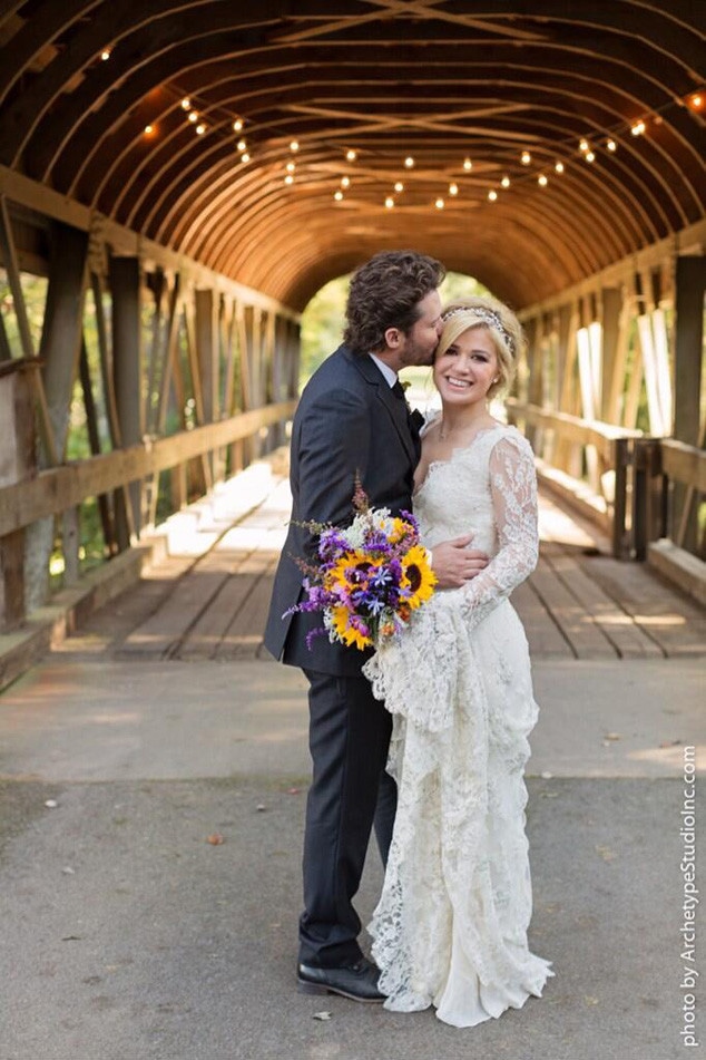 Kelly Clarkson, Brandon Blackstock, Wedding