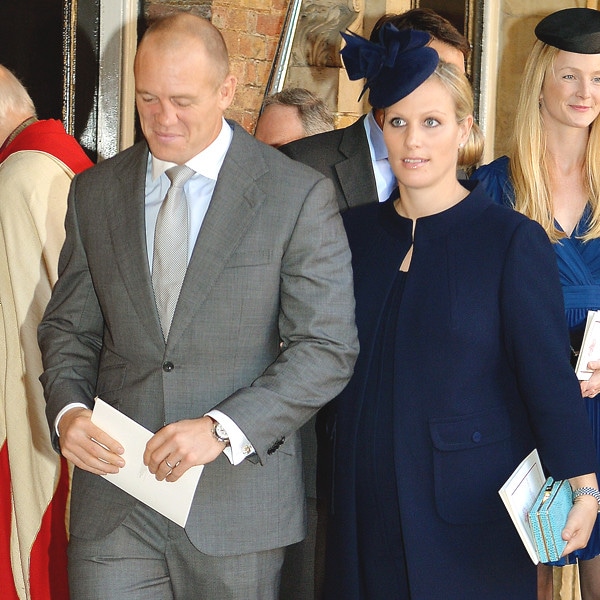 Zara Philips, Mike Tindall, Prince George 