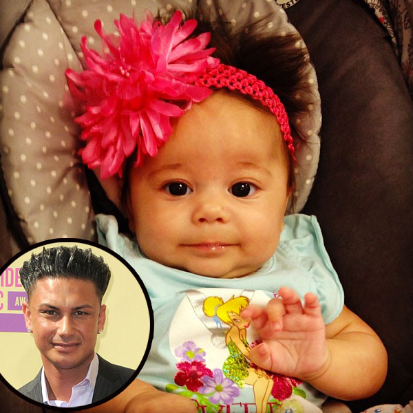 See rare photos of #PaulyD and his daughter on her 10th birthday