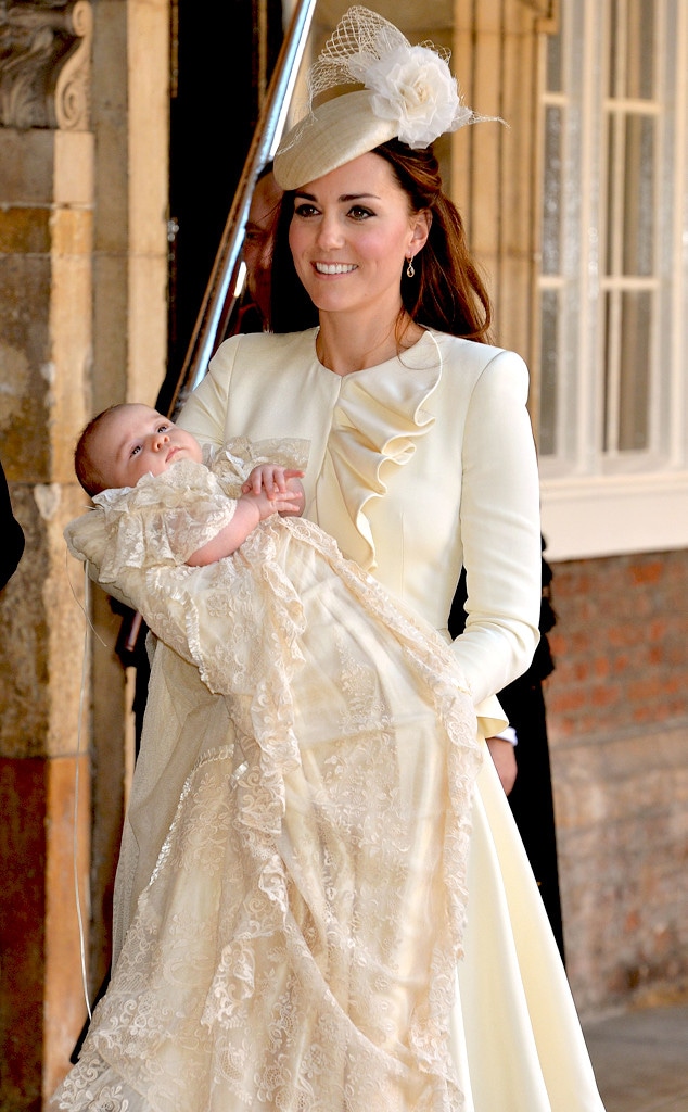 Prince George, Prince William, Kate Middleton, Christening
