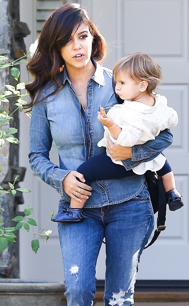 Kourtney Kardashian & Penelope from The Big Picture: Today's Hot Photos ...