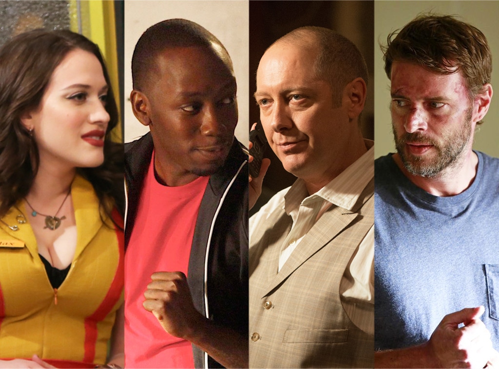 Kat Dennings, 2 Broke Girls, Lamorne Morris, New Girl, James Spader, The Blacklist, Scott Foley, Scandal