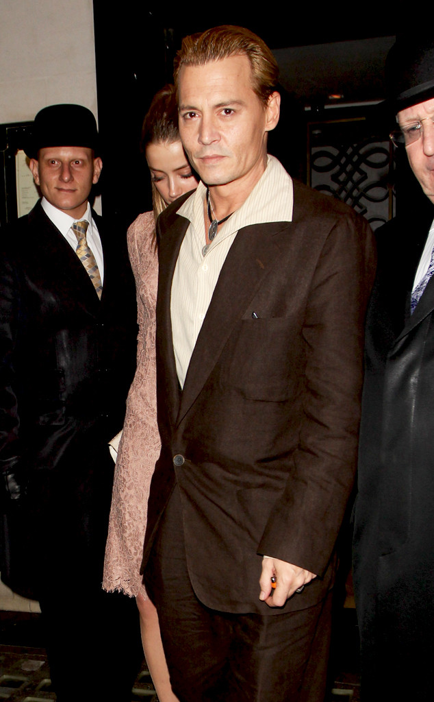 Johnny Depp and Amber Heard Reunite in London for Dinner ...